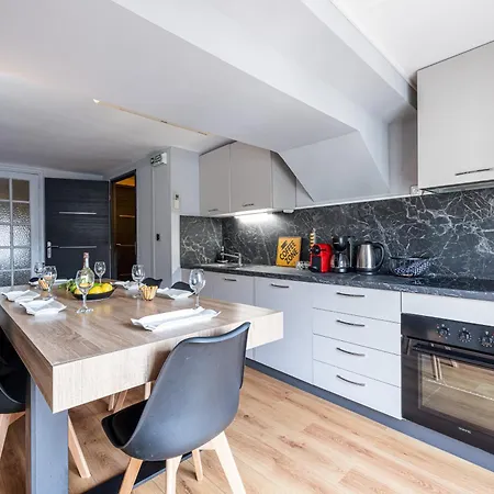 Apartament 3 Pieces Des Jardins, Parking, 50m Plage, Clim
