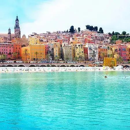3 Pieces Des Jardins, Parking, 50m Plage, Clim Apartament