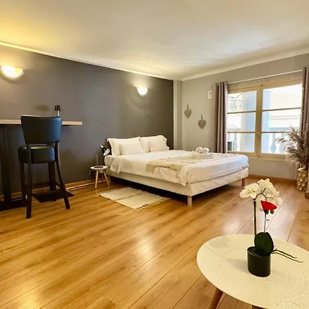 3 Pieces Des Jardins, Parking, 50m Plage, Clim Appartement